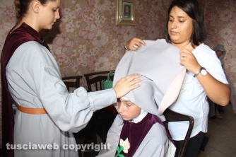 Santa Rosa - Corteo storico - La preparazione