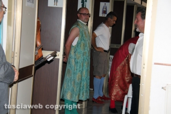 Santa Rosa - Corteo storico - La preparazione