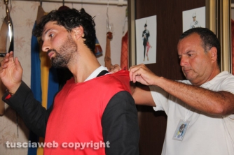 Santa Rosa - Corteo storico - La preparazione