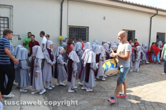 Santa Rosa - Corteo storico - La preparazione