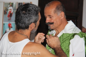 Santa Rosa - Corteo storico - La preparazione