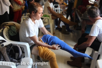 Santa Rosa - Corteo storico - La preparazione