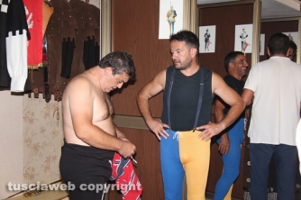 Santa Rosa - Corteo storico - La preparazione