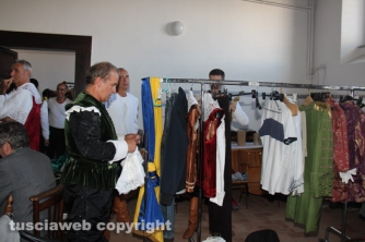 Santa Rosa - Corteo storico - La preparazione