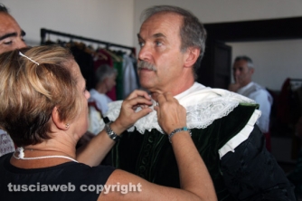 Santa Rosa - Corteo storico - La preparazione