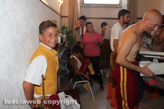 Santa Rosa - Corteo storico - La preparazione