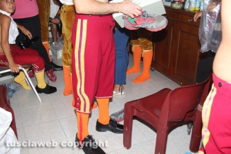 Santa Rosa - Corteo storico - La preparazione