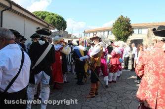 Santa Rosa - Corteo storico - La preparazione