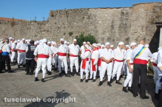 Santa Rosa - Corteo storico - La preparazione