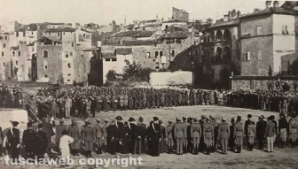 Viterbo - Piazza del Sacrario, anni '30