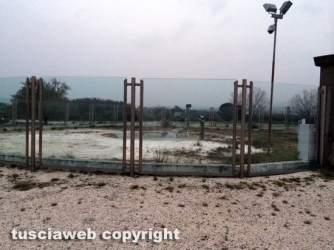 Viterbo - Crolla il livello dell\'acqua al Bullicame