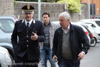 Crolla il tetto della porta del Carmine