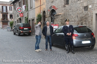 Crolla il tetto della porta del Carmine