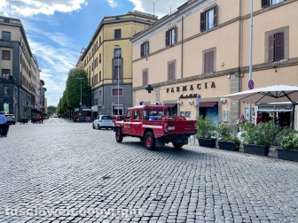 Viterbo - Piazza Verdi - Vigili del fuoco in centro