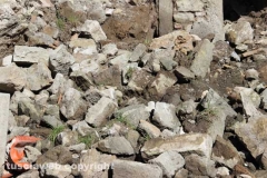 Crollo alle scuderie Sallupara