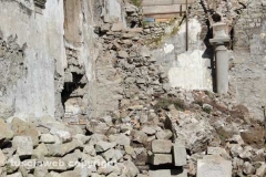 Crollo alle scuderie Sallupara