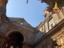 Crollo in una chiesa in centro