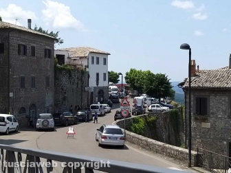 Montefiascone - Crollo in via Oreste Borghesi