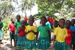 I piccoli studenti Karibuni