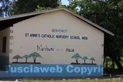 La S.Anne Catholic Nursery School di Mida, realizzata da Karibuni