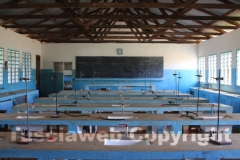 Il laboratorio di chimica di una delle scuole di Karibuni