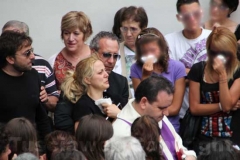 Il funerale di Daniele Pistone