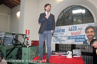 Daniele Sabatini ringrazia gli elettori