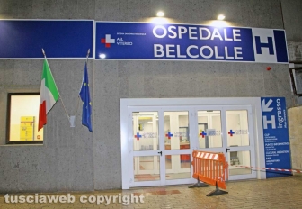 Viterbo - Il muro crollato a Belcolle