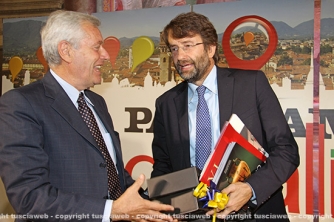 Dario Franceschini a palazzo dei Priori