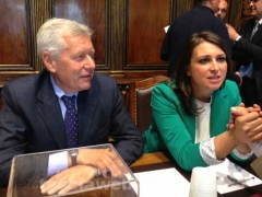Leonardo Michelini e Luisa Ciambella