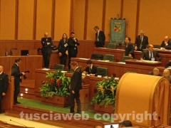 La prima seduta del consiglio regionale del Lazio