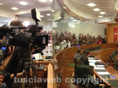 La prima seduta del consiglio regionale del Lazio