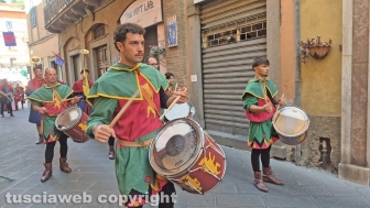 Montefiascone - Il corteo storico - I tamburini