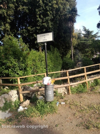 Viterbo - Degrado a pratogiardino Lucio Battisti