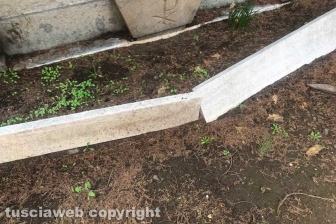 Viterbo - Degrado al cimitero di San Lazzaro