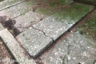 Viterbo - Degrado al cimitero di San Lazzaro
