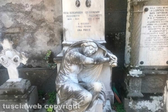 Viterbo - Degrado al cimitero di San Lazzaro