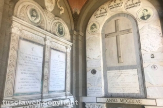 Viterbo - Degrado al cimitero di San Lazzaro