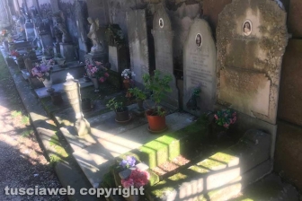 Viterbo - Degrado al cimitero di San Lazzaro