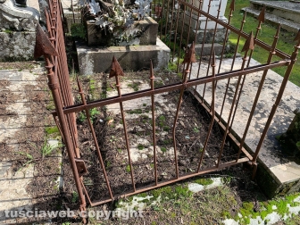Viterbo - Degrado al cimitero San Lazzaro - La parte vecchia e monumentale