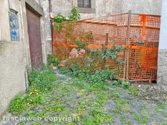 Degrado nel quartiere medievale