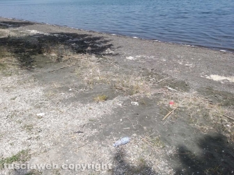 La spiaggia di Montefiascone