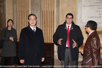 Delegazione cinese in città