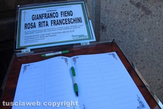 Delitto di Santa Lucia - I funerali dei coniugi Fieno