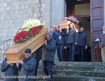 Delitto di Santa Lucia - I funerali dei coniugi Fieno