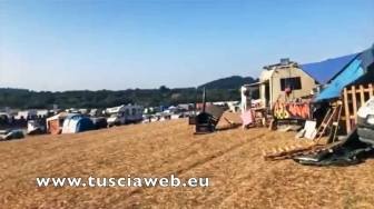 Valentano - Rave party sul lago di Mezzano