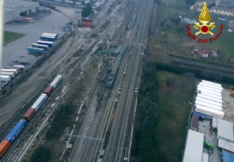 Deraglia treno