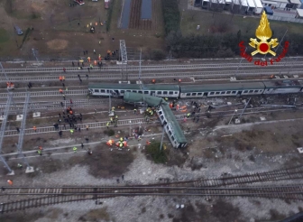 Deraglia treno