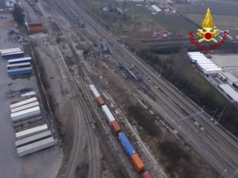 Deraglia treno