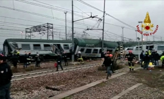 Deraglia treno